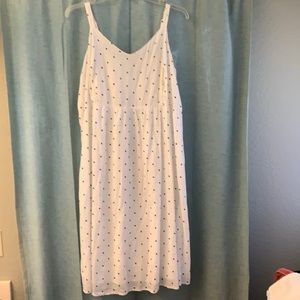 White Polka Dot Dress